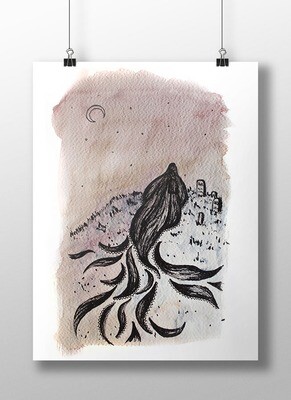 Long Black Veil Poster | What Goes Unseen Long Black Veil Poster | What Goes Unseen