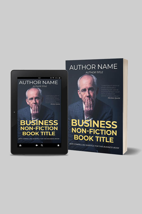 Premade Book Cover | Business/Memoir Genre