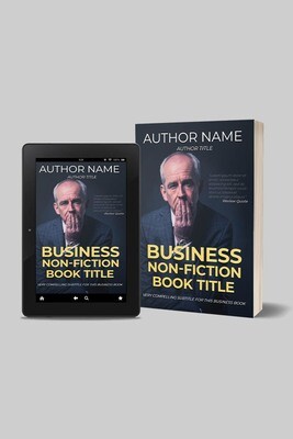Premade Book Cover | Business/Memoir Genre Premade Book Cover | Business/Memoir Genre