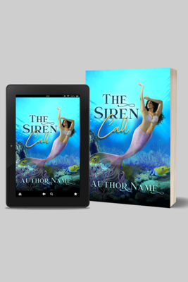 Mermaid Premade Book Cover | Fantasy/Romance Genre