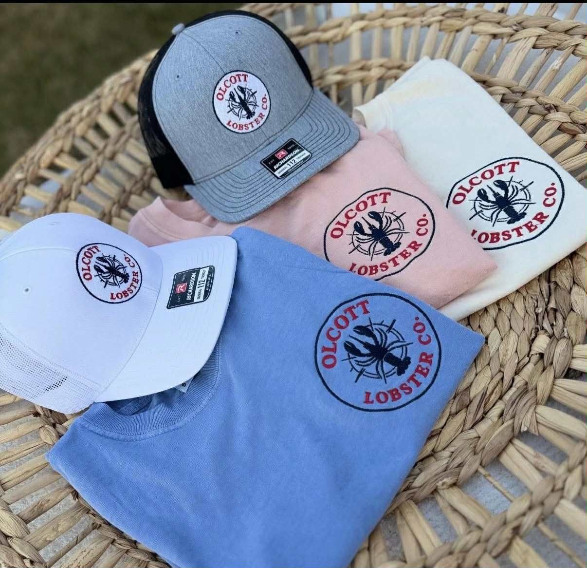 ​Olcott Lobster Co. Embroidered Snapback Hat