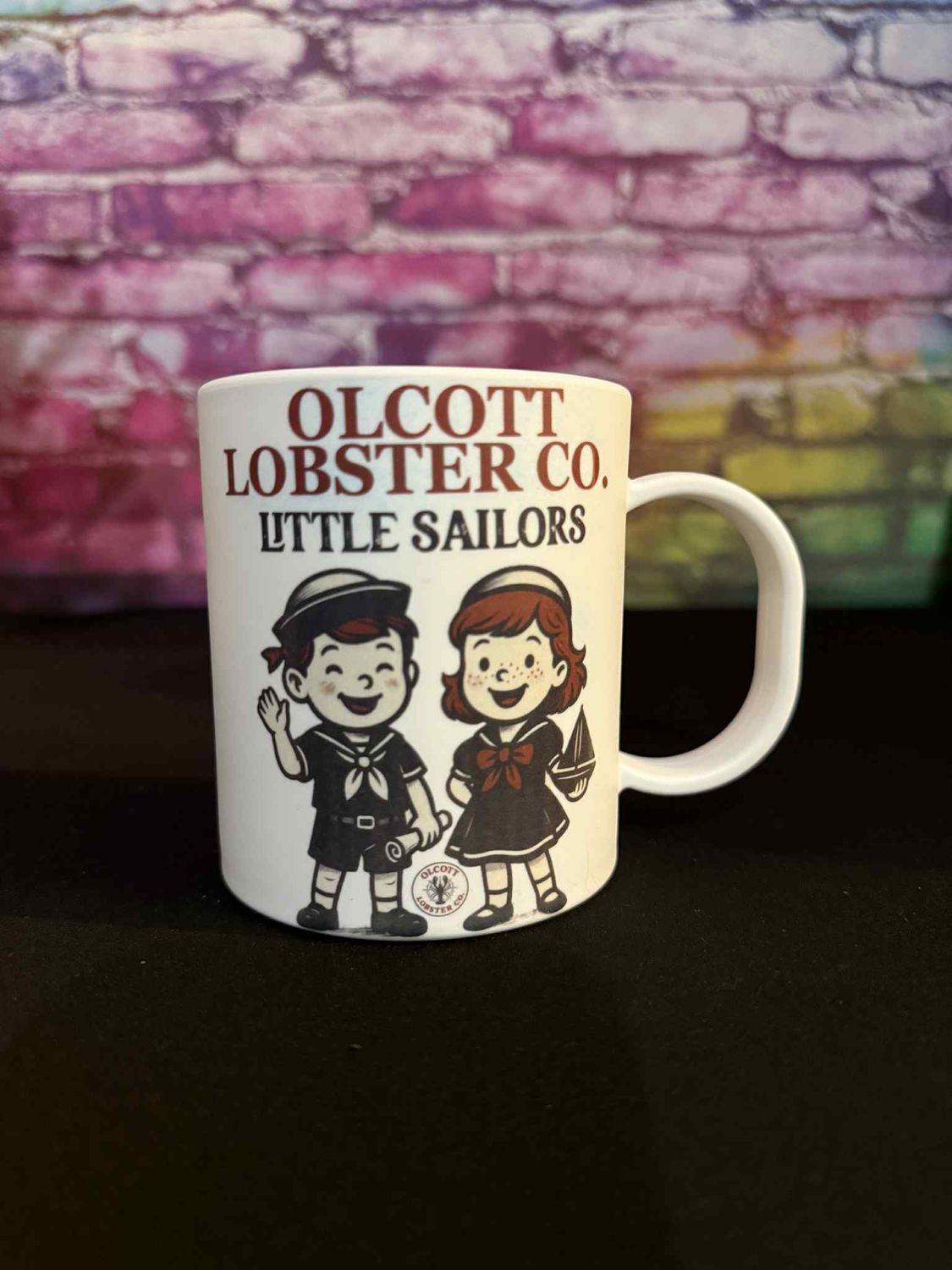 ​Olcott Lobster Co. “Little Sailors” Kids Polymer Mug