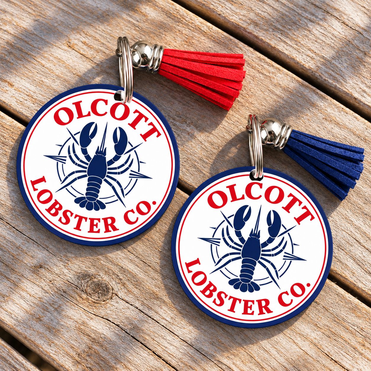 Olcott Lobster Co. Keychain