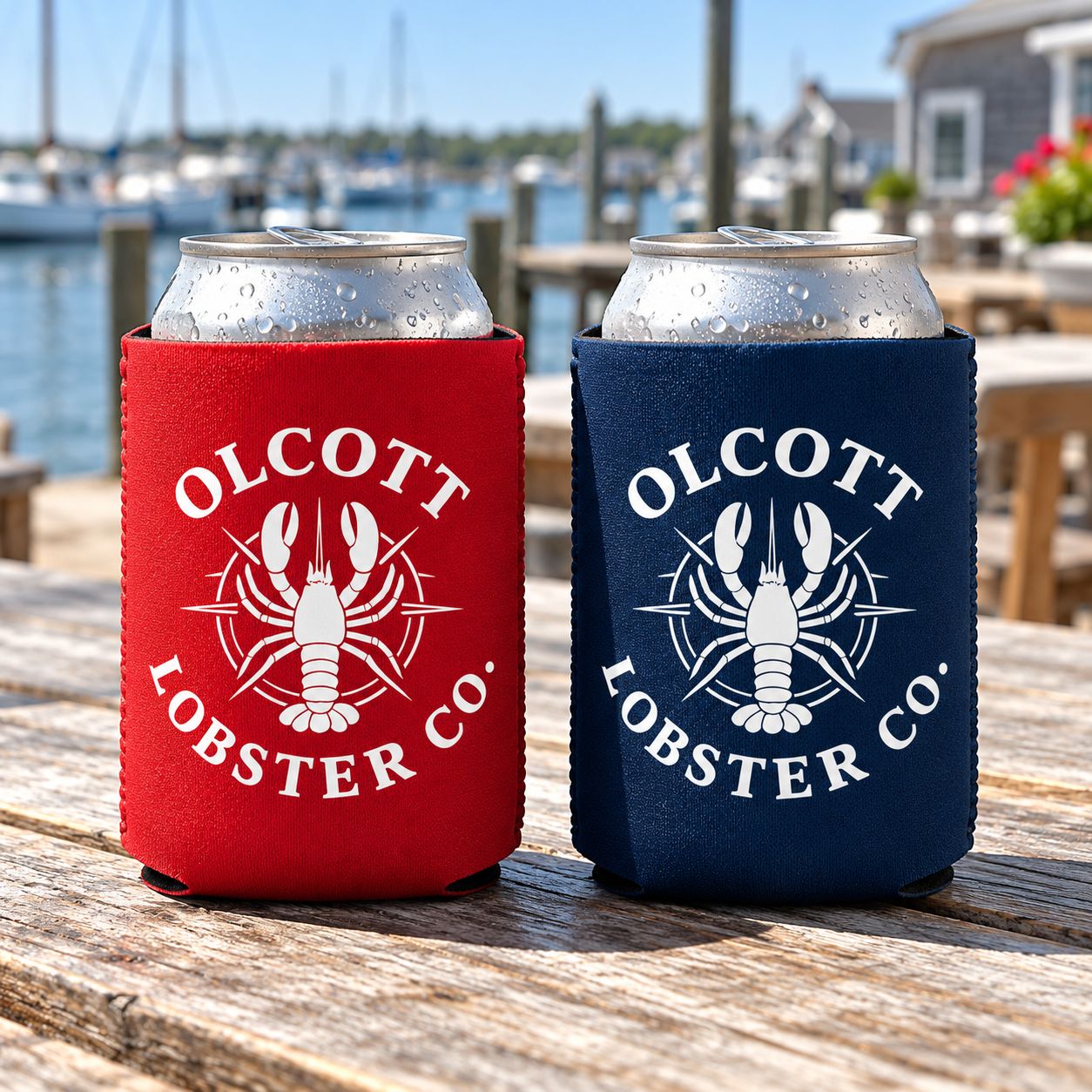 ​Olcott Lobster Co. Can Coolers