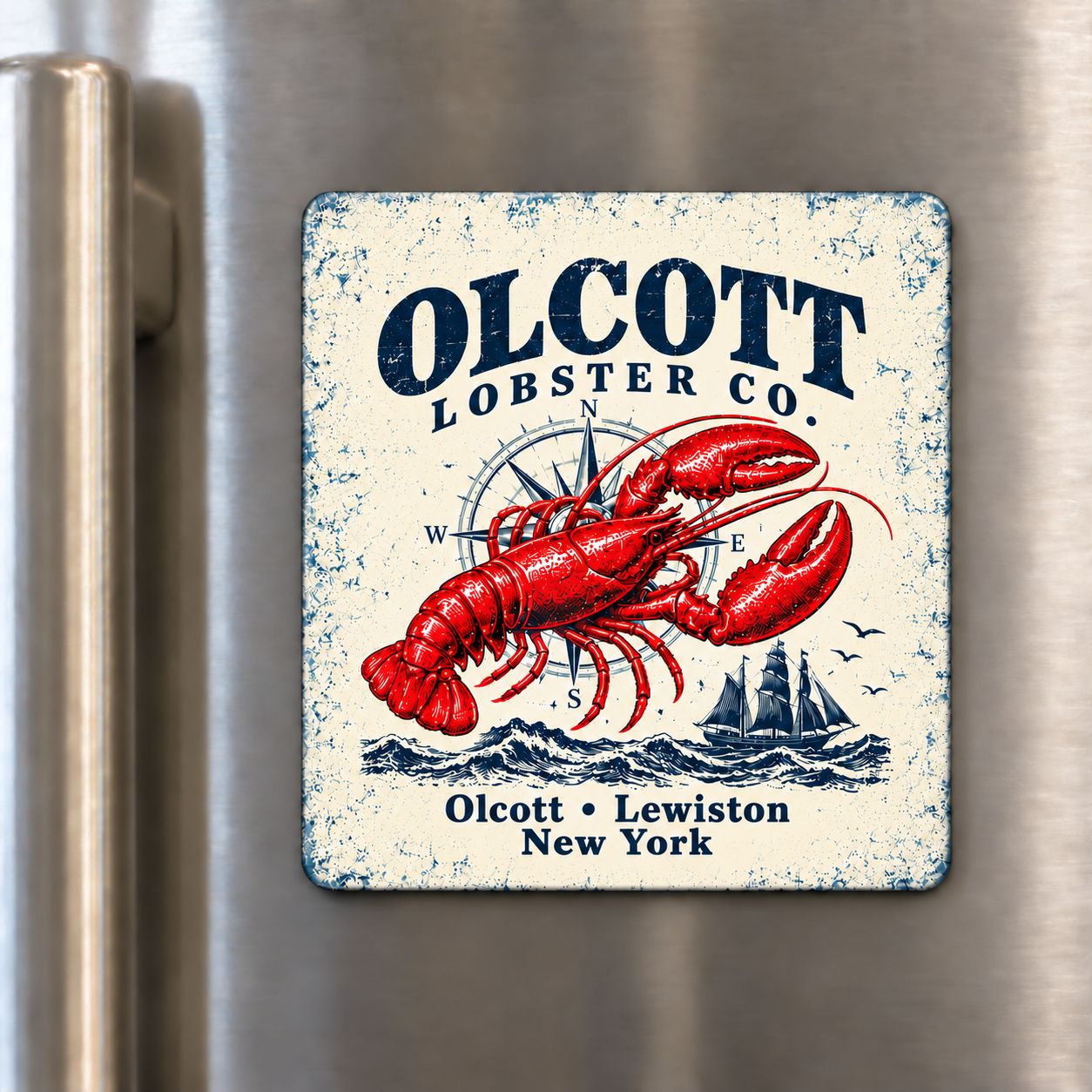 Olcott Lobster Co. Magnet
