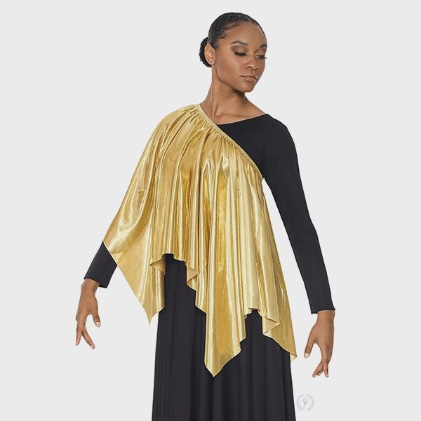 Adult Metallic Gold 3 in 1 Overlay
