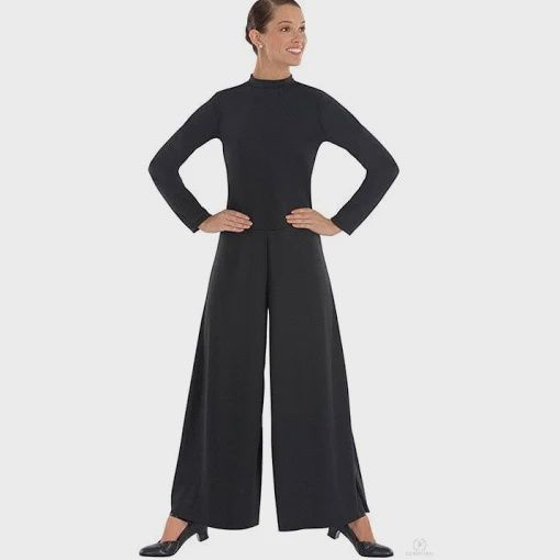 Women’s Polyester Long Sleeve Jumpsuit