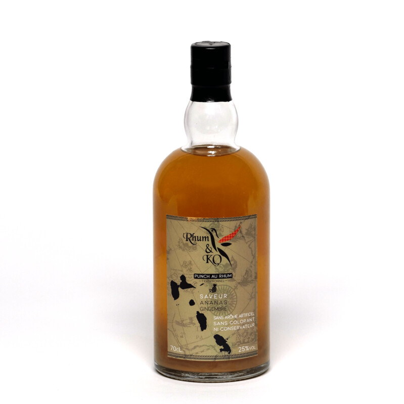 Bouteille 50cl: Ananas/Gingembre