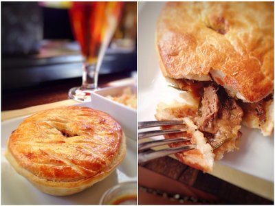 FROZEN*- STEAK & ALE PIE- A kissing cousin to Steak and Guinness only this time the Steak is braised in a Brown Ale Beer delivering a lighter hoppier flavour. With fresh Rosemary. FROZEN*- STEAK & ALE PIE- A kissing cousin to Steak and Guinness only this time the Steak is braised in a Brown Ale Beer delivering a lighter hoppier flavour. With fresh Rosemary.
