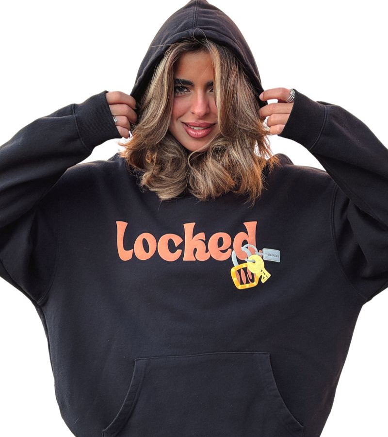 locked in hoodie - M