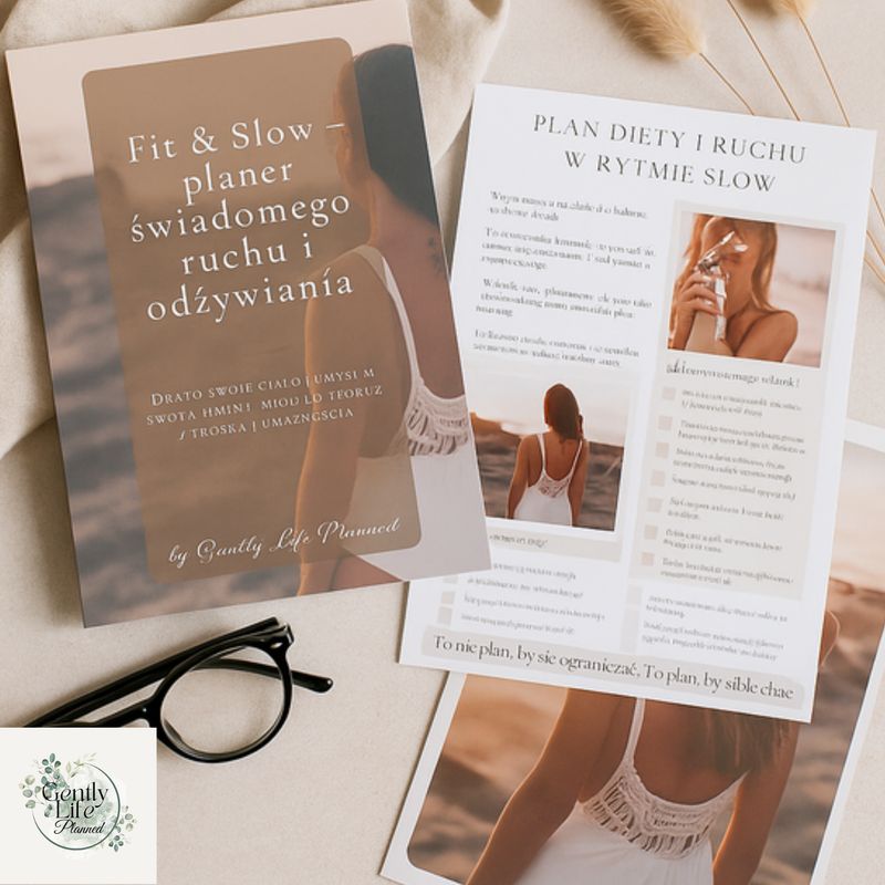 Gently Life Planer Fit &amp; Slow Planer do druku