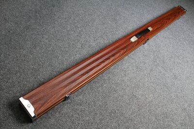 1 Piece Extra Long Aluminium 60 Inch Snooker Cue Case with 3 Sections