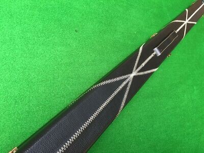 3/4 Snooker Cue Case in Black and White