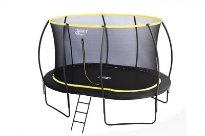 7 x 10ft Oval Telstar Orbit Trampoline And Enclosure Package