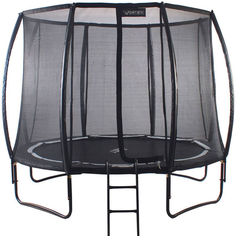 14ft Telstar Vortex BLACK Edition Trampoline and Enclosure
