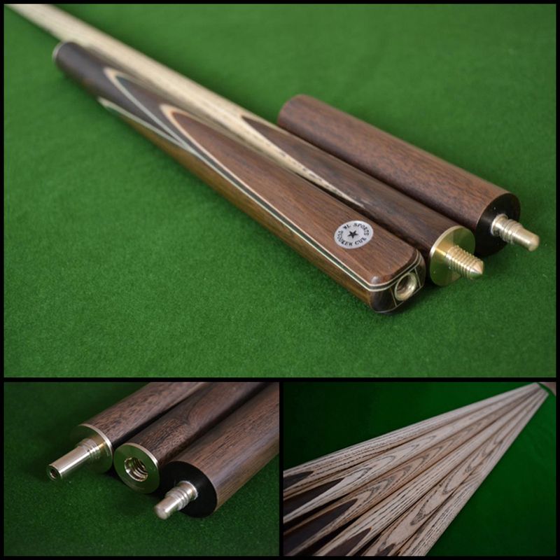 57" Handmade/Hand-Spliced Snooker Cue (Butt: Rosewood)