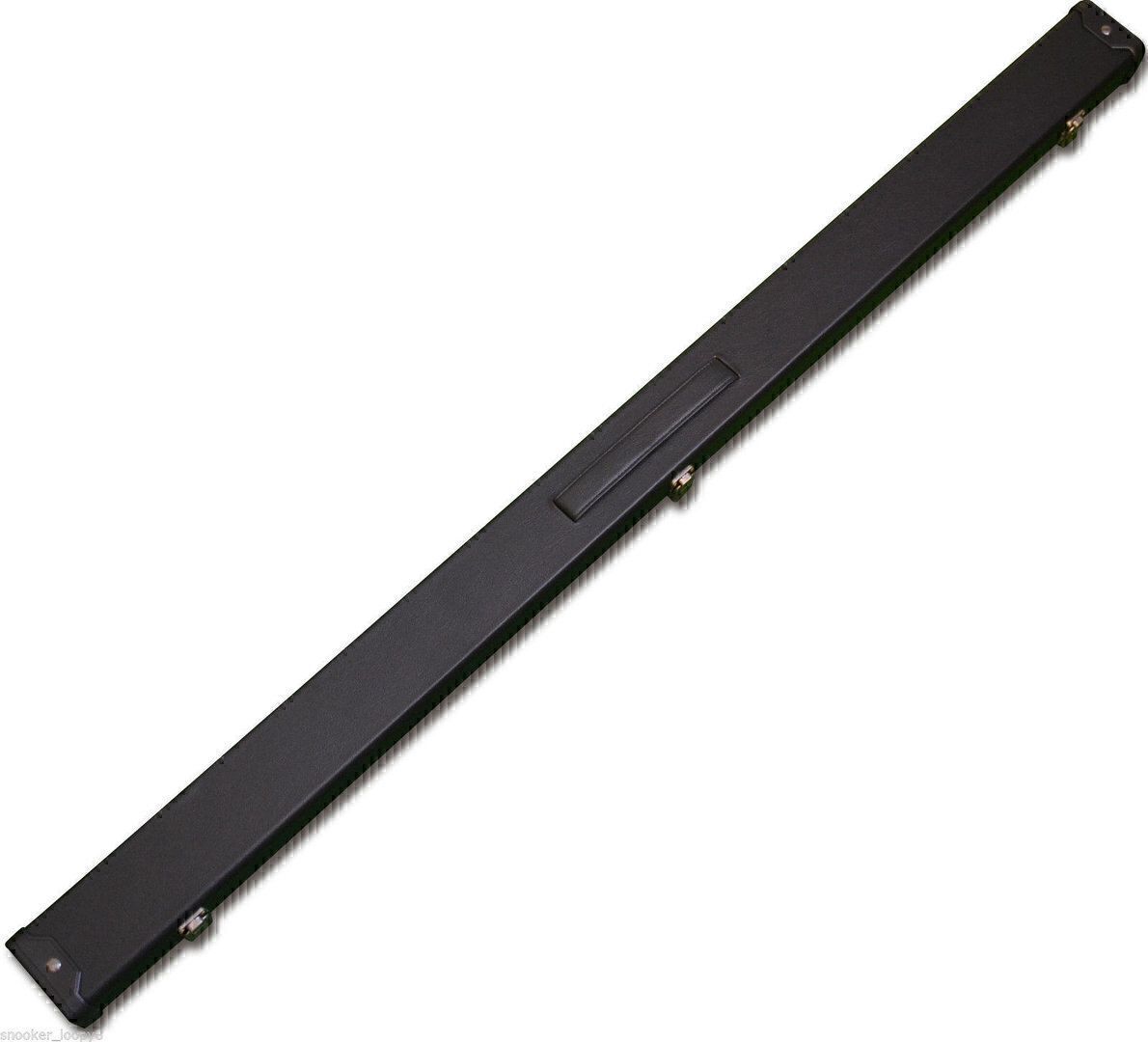 Handmade 3/4 Deluxe Patchwork Style Snooker Cue Case - Classic Black