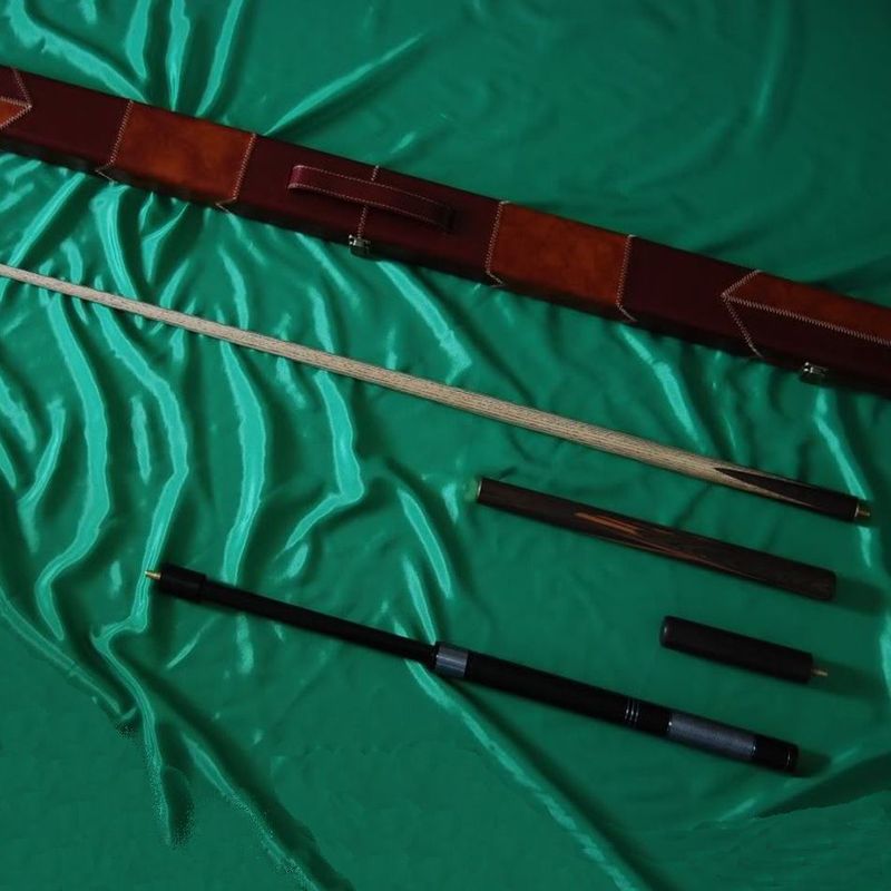 Handmade 4 piece GRADE A Ash Snooker/Pool Cue Complete Set