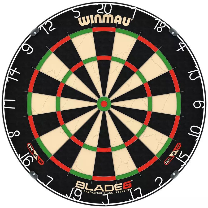 Winmau Blade 6 Professional Level Dartboard with Rota Lock