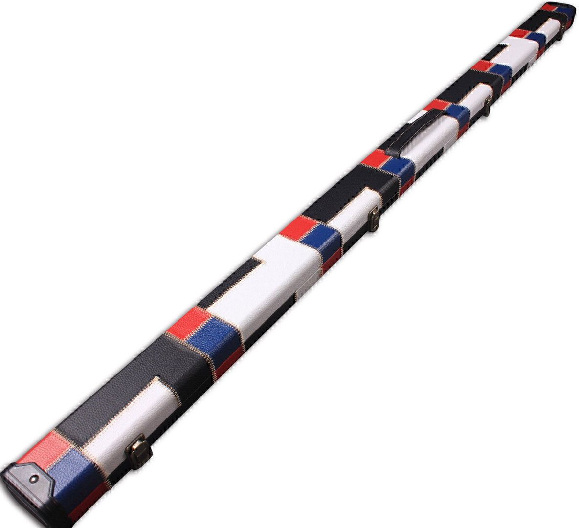 Handmade 1 Piece Patchwork Snooker Tournament Style Case With 2 Compartments