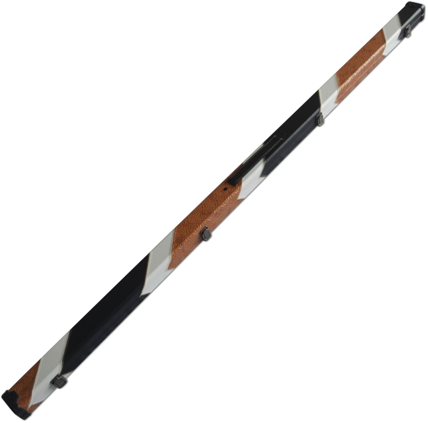 Handmade 1 Piece Slimline Deluxe Patchwork Snooker Cue Case With Single Slot