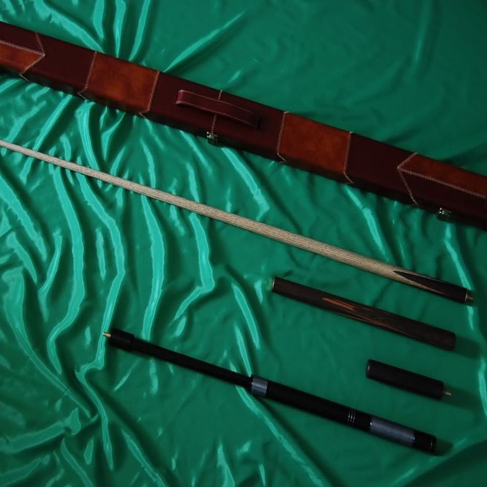 Handmade 4 piece GRADE A Ash Snooker/Pool Cue Complete Set