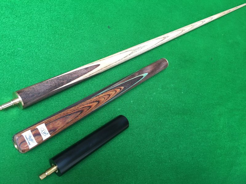 57.25 Inch Handmade Ash 3/4 Snooker Cue with 9.5mm tip 57.25 Inch Handmade Ash 3/4 Snooker Cue with 9.5mm tip
