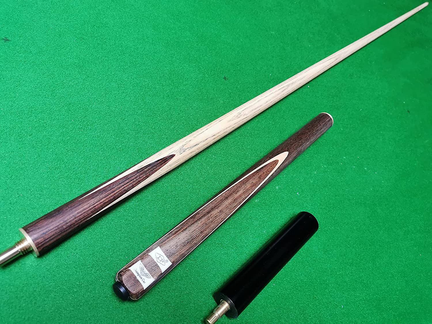 57.25 Inch Handmade Ash Champion 3/4 Snooker Cue with 9.5mm tip