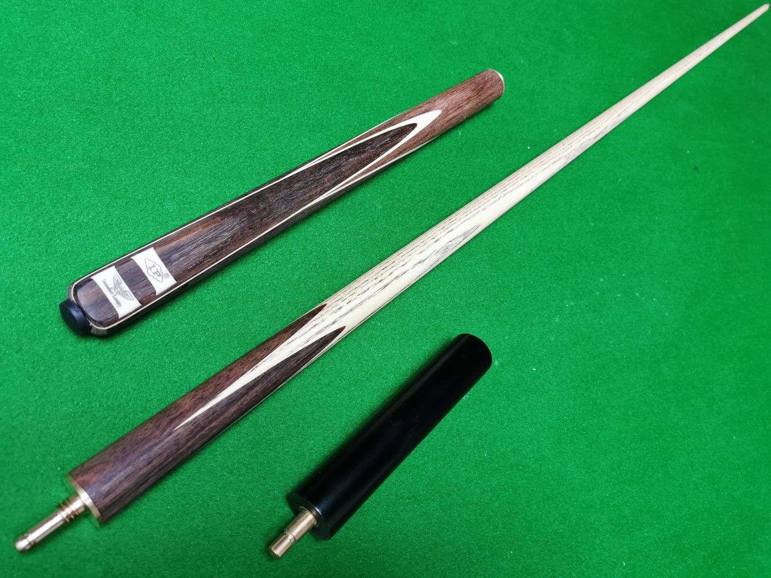 57.25 Inch Handmade Ash 3/4 Snooker Cue with 9.5mm tip