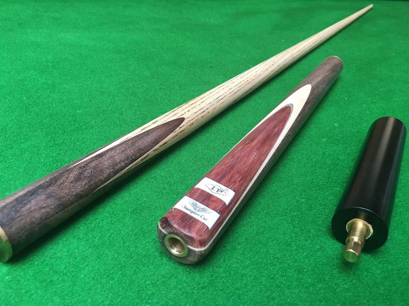 57.25 Inch Handmade Ash Champion 3/4 Snooker Cue with 9.5mm tip