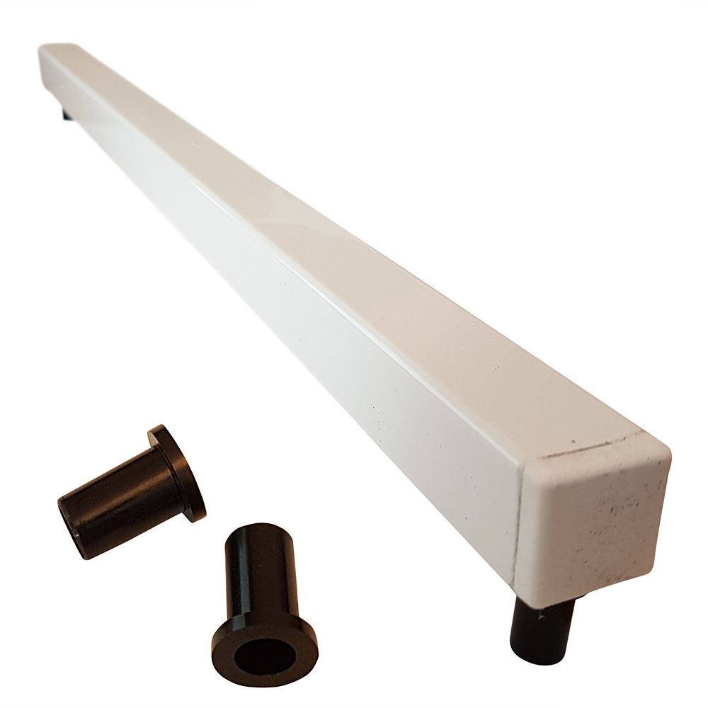 Darts Raised Steel Oche Pro in White - Removable