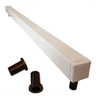 Darts Raised Steel Oche Pro in White - Removable