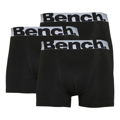 Bench 3 Pack Tarek Mens Designer Boxer Shorts / Trunks in Black