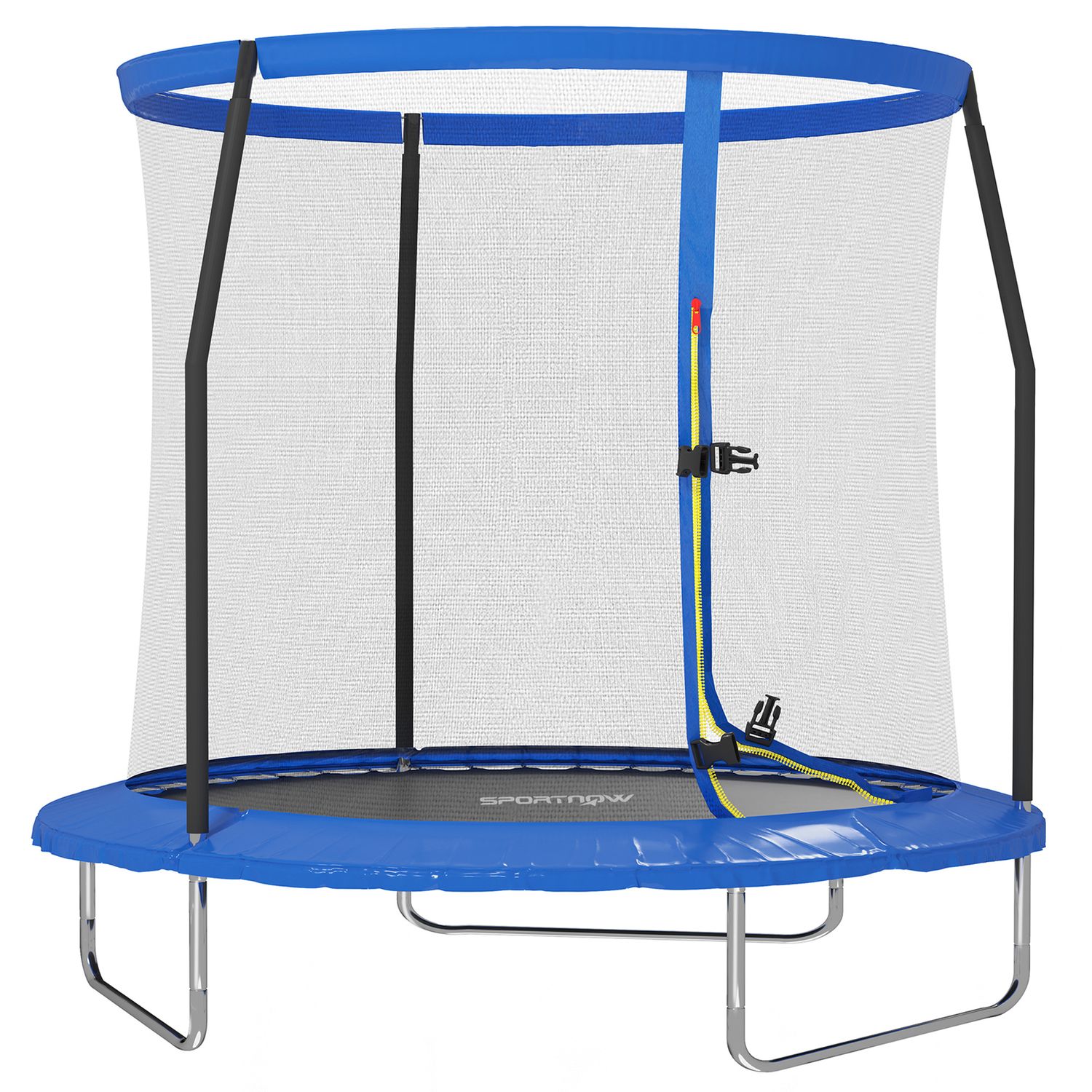 8ft Trampoline with Safety Enclosure Net and Safety Cover