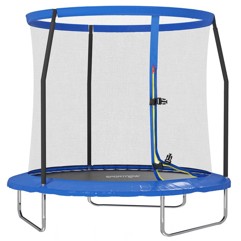 8ft Trampoline with Safety Enclosure Net and Safety Cover 8ft Trampoline with Safety Enclosure Net and Safety Cover