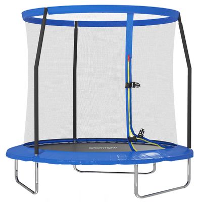 8ft Trampoline with Safety Enclosure Net and Safety Cover