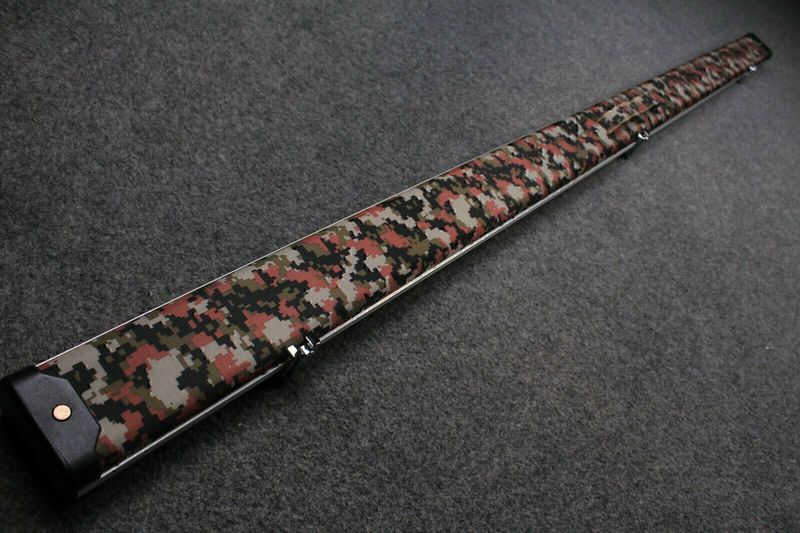 Halo Aluminium 3/4 Snooker Cue Case in Patchwork Halo Aluminium 3/4 Snooker Cue Case in Patchwork