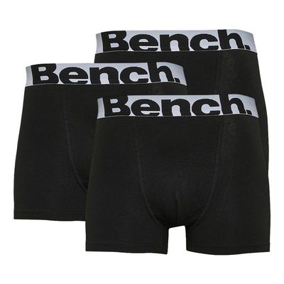 Bench 3 Pack Tarek Mens Designer Boxer Shorts / Trunks in Black Bench 3 Pack Tarek Mens Designer Boxer Shorts / Trunks in Black