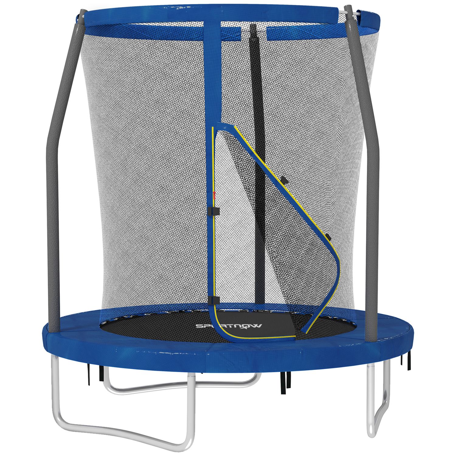 6ft Trampoline with Safety Enclosure Net and Safety Cover 6ft Trampoline with Safety Enclosure Net and Safety Cover