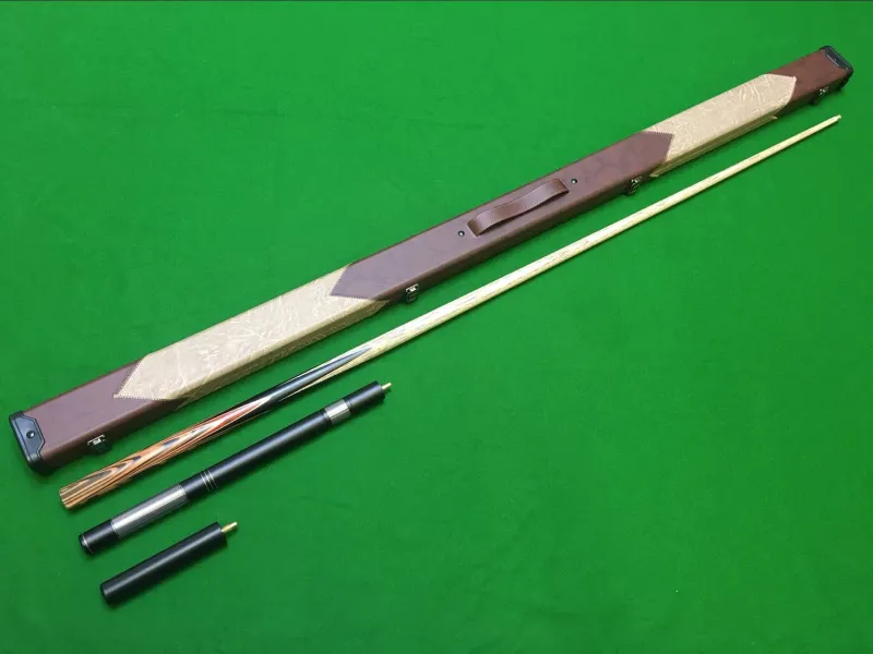1 Piece Handmade Snooker / Pool Cue Set With Deluxe Case and Telescopic Extensions