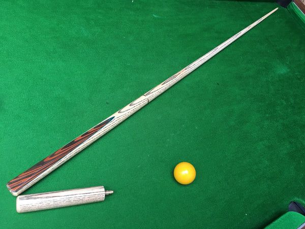 57" Handmade/Hand-Spliced Ash Snooker Cue with 9.5mm Tip