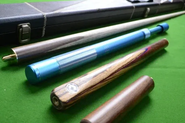 57 Inch Handmade Rosewood 3/4 Ash Snooker / Pool Cue Set with Case + Extensions 57 Inch Handmade Rosewood 3/4 Ash Snooker / Pool Cue Set with Case + Extensions