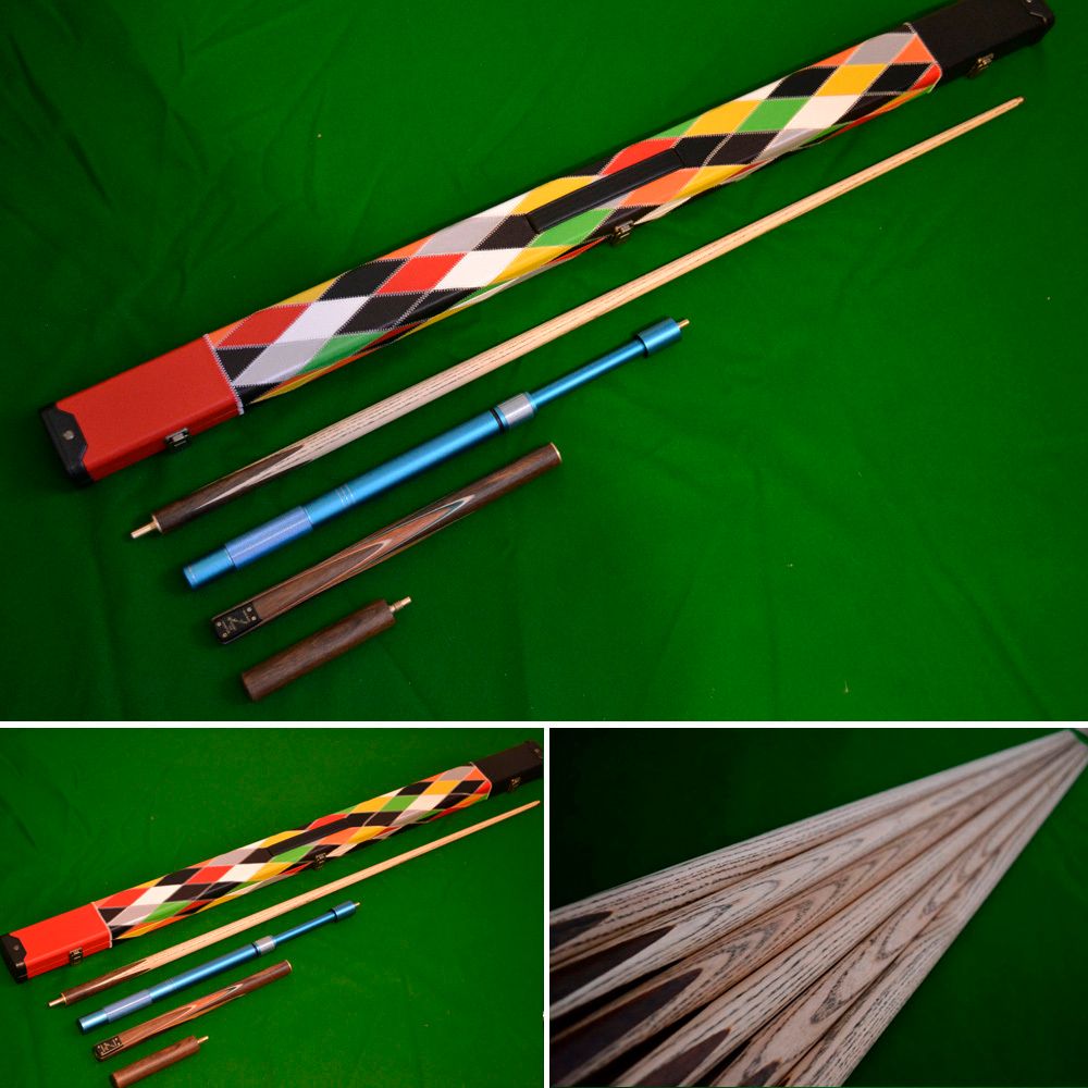 57 57" Handmade/Hand-Spliced Snooker Package (Butt: Rosewood)