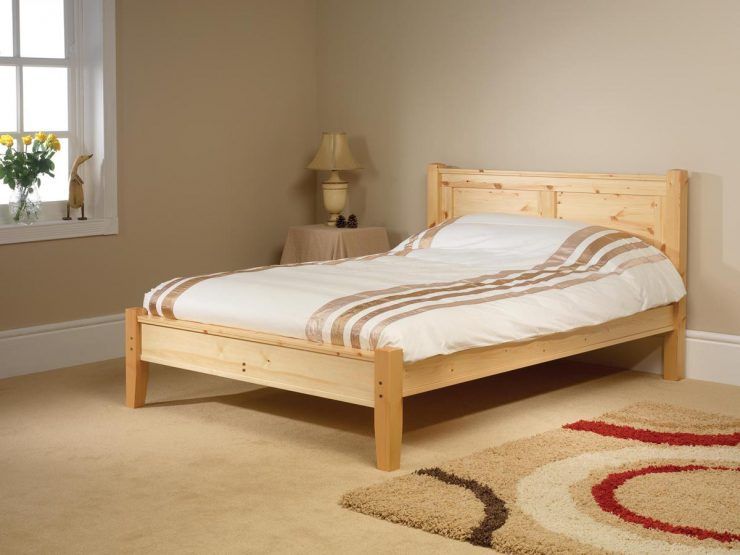Friendship Mill Coniston Wooden Pine Bed Frame