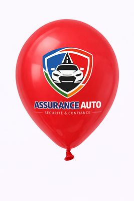 LATEX BALLOONS WITH LOGO - 5 COLOR PRINTING