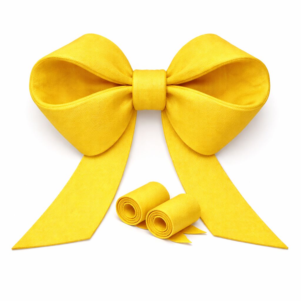 Premium Yellow Giant Knot