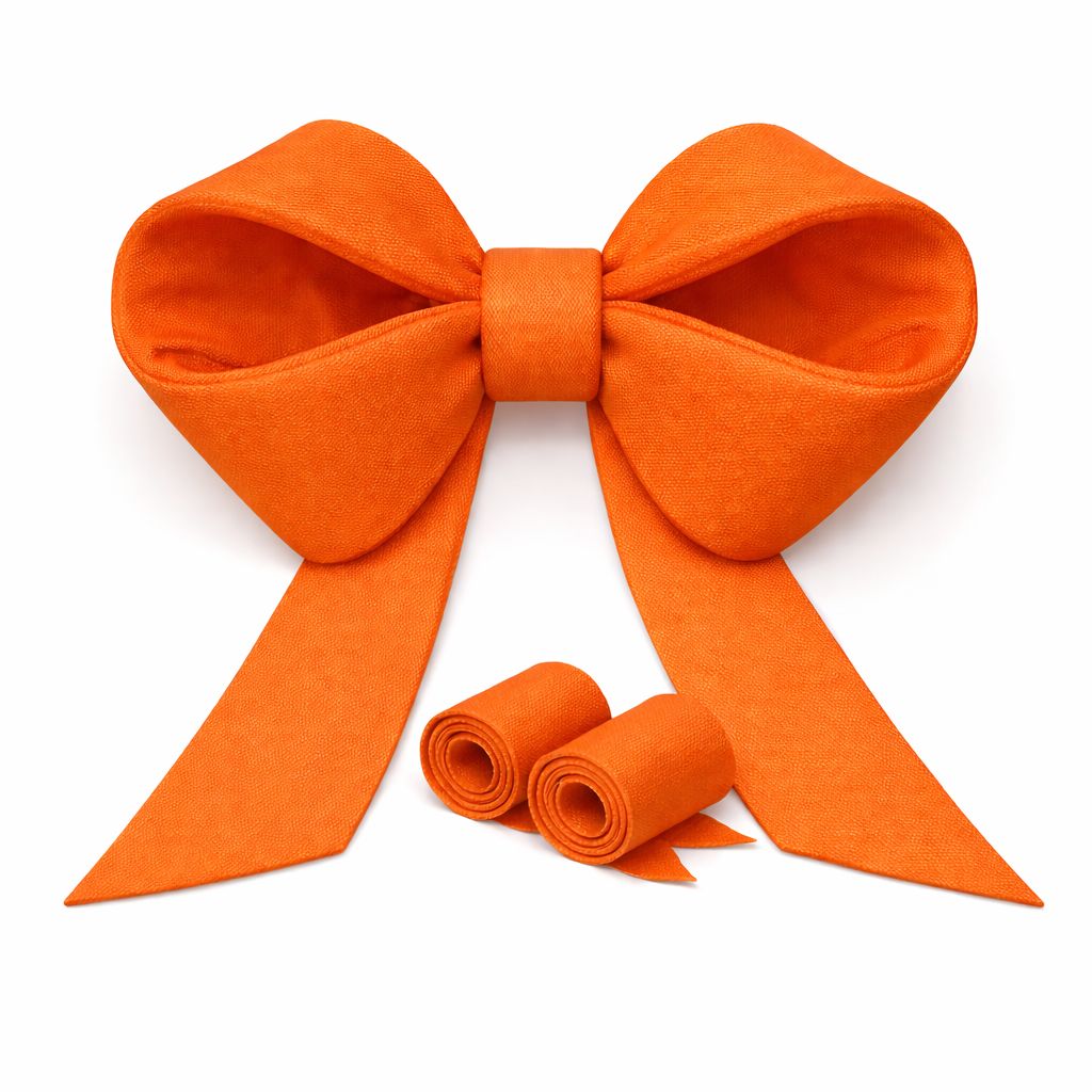 Premium Orange Giant Knot