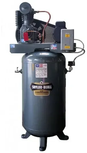 10 HP Two-Stage Horizontal 120 GL Tank Air Compressor