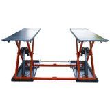 Stratus SAE-MS9000X Extra Wide Commercial Grade Open Center Mobile Mid Rise Electric Safety Lock Release Scissor Vehicle Lift