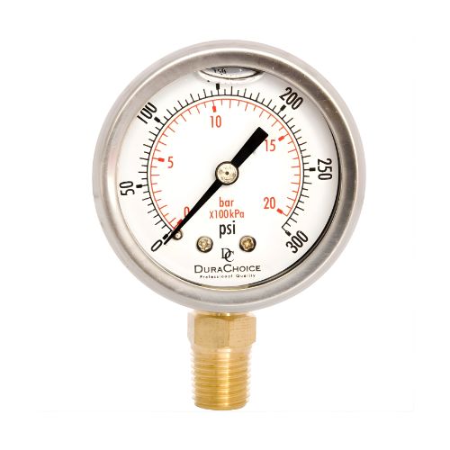 300 LB GUAGE 1/4"" NPT